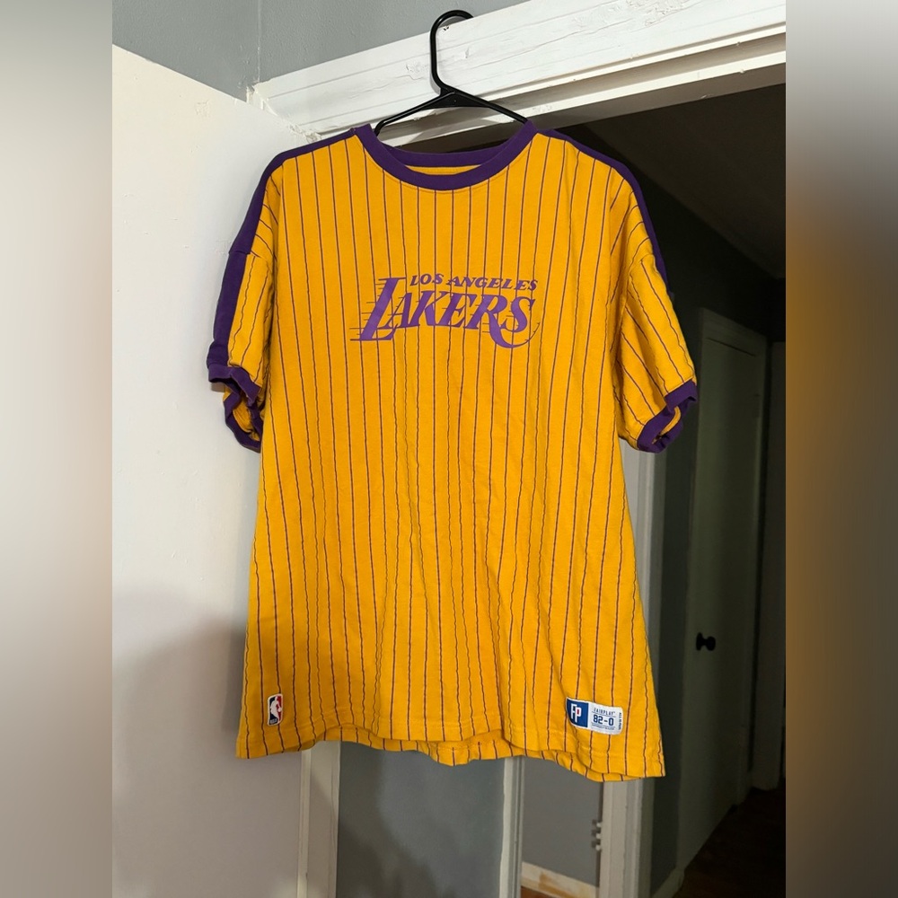FairPlay Los Angeles Lakers Pinstripe Shirt